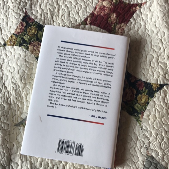 BILL GATES- Hardcover How to avoid a climate disaster - Picture 2 of 2